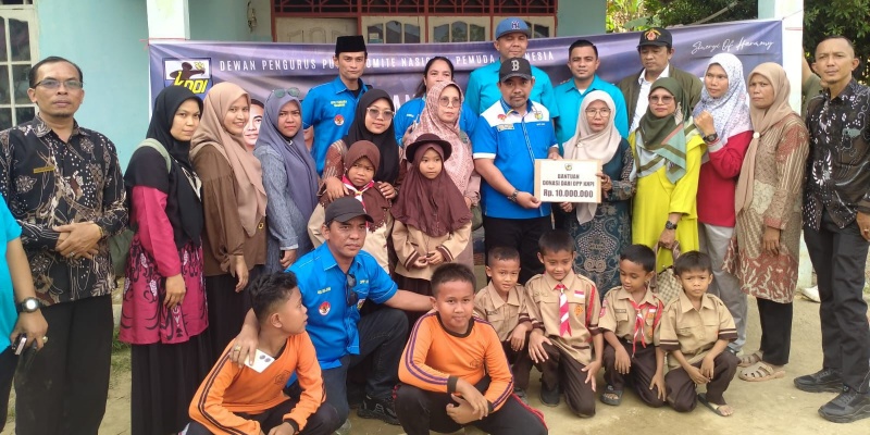 KNPI Gaungkan Gotong Royong untuk Pemulihan Bencana