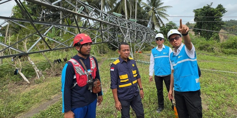 Menteri ESDM Tinjau Pemulihan Kelistrikan Aceh oleh PLN