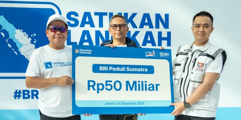 BRI Gelar Aksi Kemanusiaan Himpun Rp50 Miliar untuk Sumatera