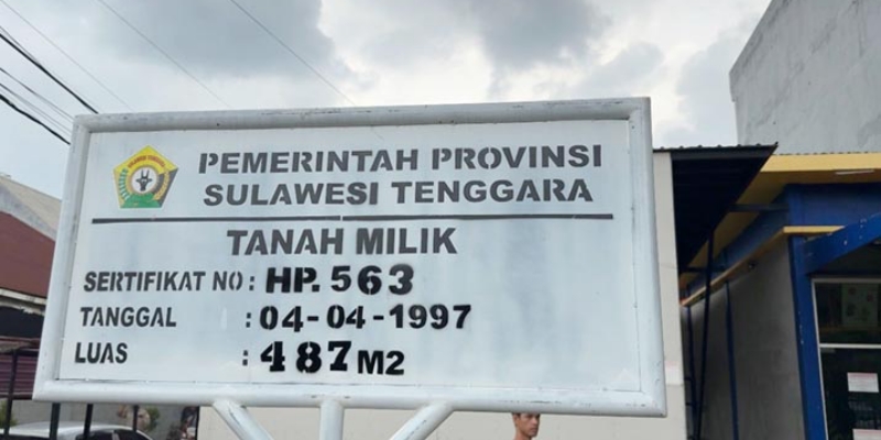 Langkah Pemprov Sultra Tertibkan Aset Daerah Sudah Tepat