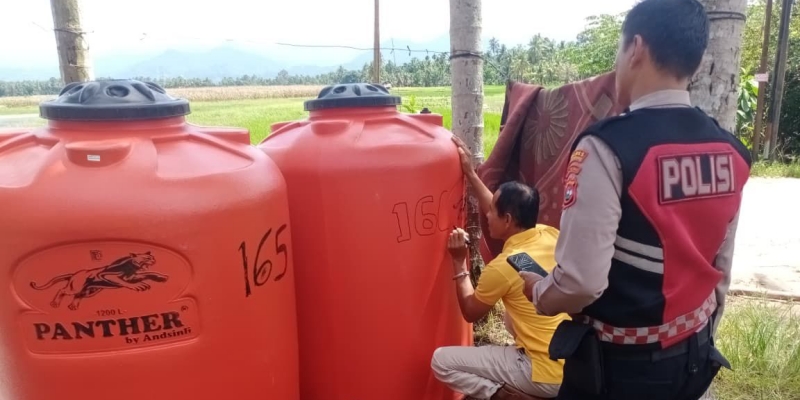 Air Bersih untuk Korban Terdampak Bencana Padang Pariaman