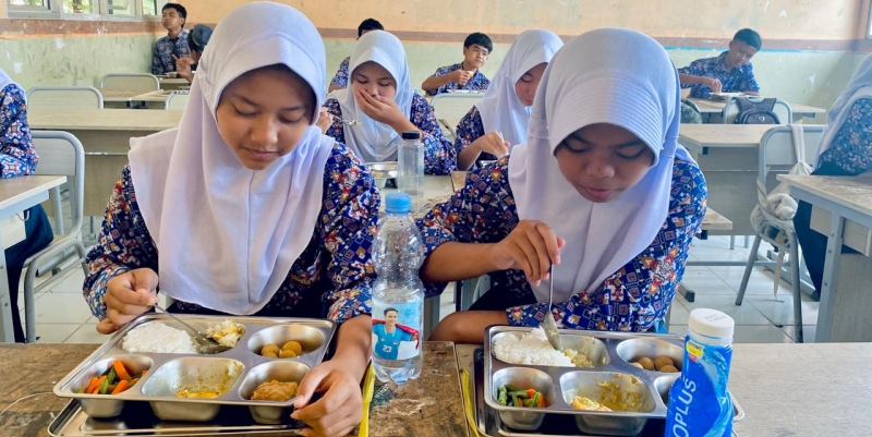 MBG Sah Pakai Anggaran Pendidikan