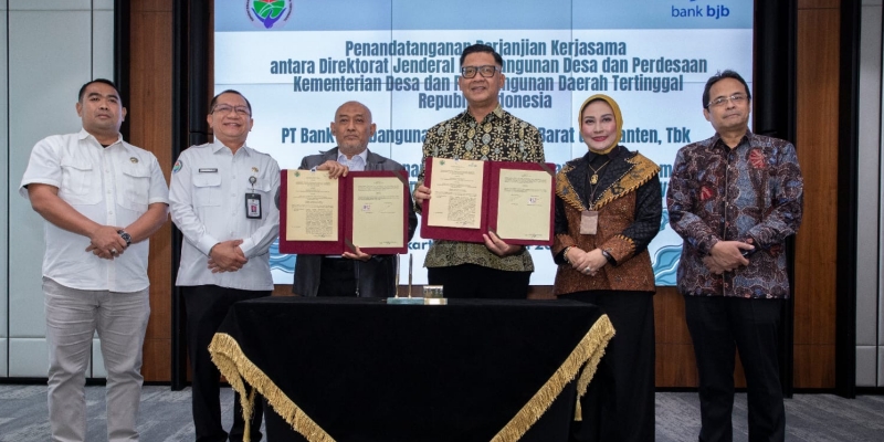 Kemendes PDT dan bank bjb Sinergi Bangun Ekosistem Keuangan Berkelanjutan