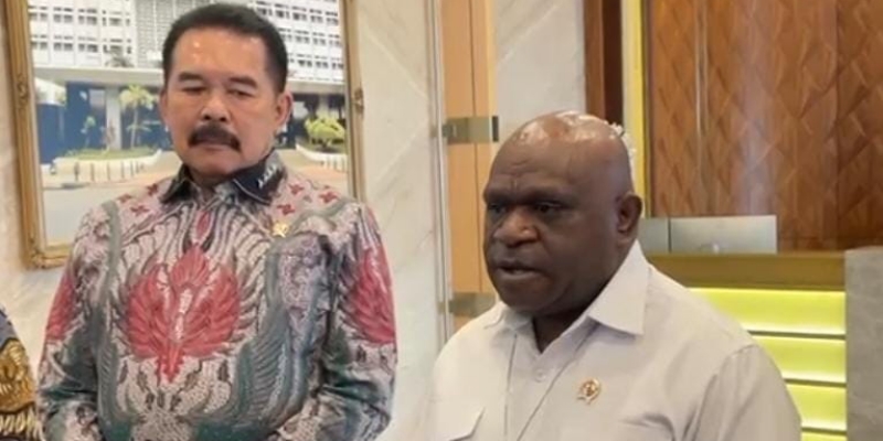 Pigai Menghadap Jaksa Agung Bahas Revisi UU HAM