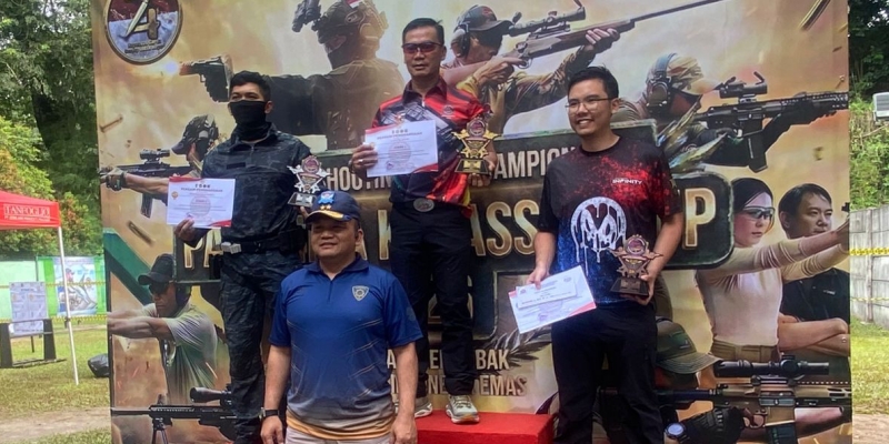 Atlet Tembak Jakarta Borong 11 Medali di TSC Panglima Kopassus Cup 2026
