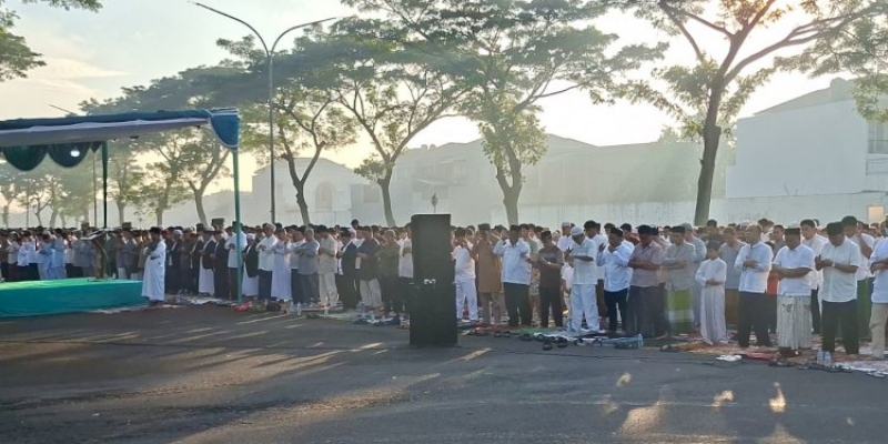 Banser-Kokam Kompak Amankan Salat Idulfitri Muhammadiyah