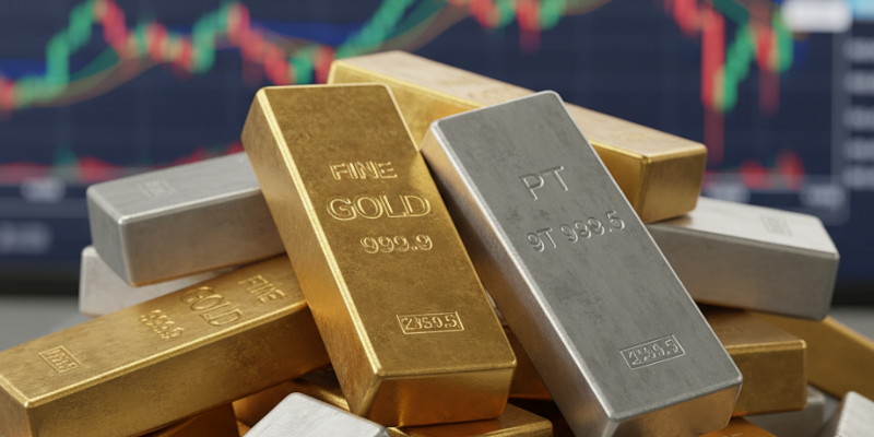 Harga Emas Dunia Terkoreksi Gara-gara Dolar AS