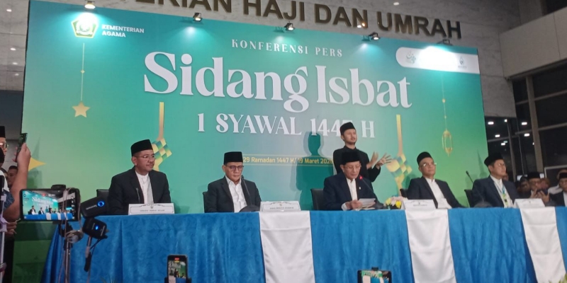 Pemerintah Tetapkan Idulfitri 1447 Hijriah Jatuh pada 21 Maret 2026