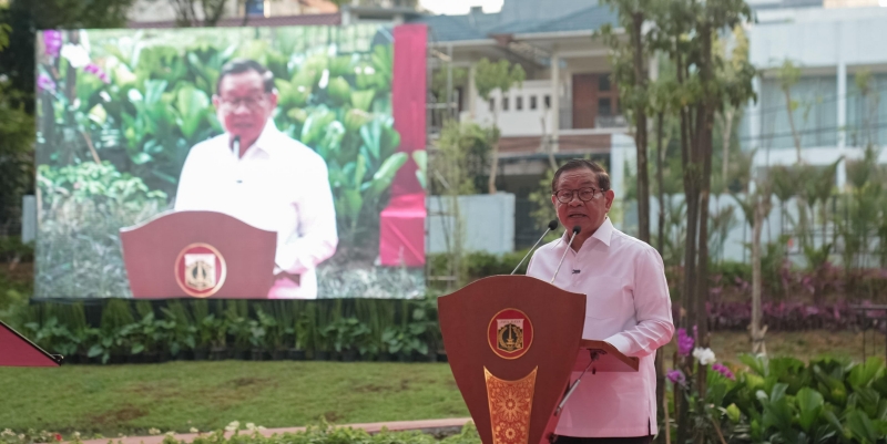 Pramono Satukan Tiga Taman Ikonik, Dibuka 24 Jam