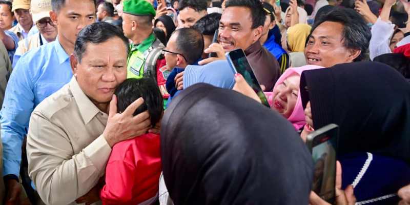 Prabowo Malam Takbiran di Sumut, Salat Idulfitri di Aceh
