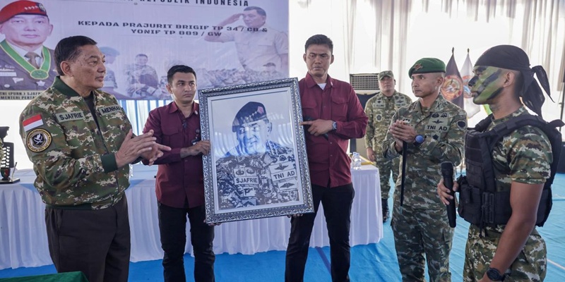 Menhan: Setiap Prajurit TNI Penjaga Kedaulatan NKRI