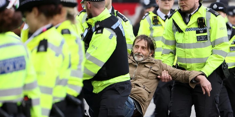 Polisi London Tangkap 523 Demonstran Pro-Palestina