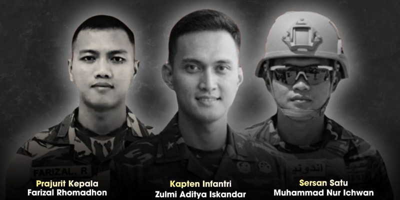 Negara Harus Tegas atas Gugurnya Tiga Prajurit TNI