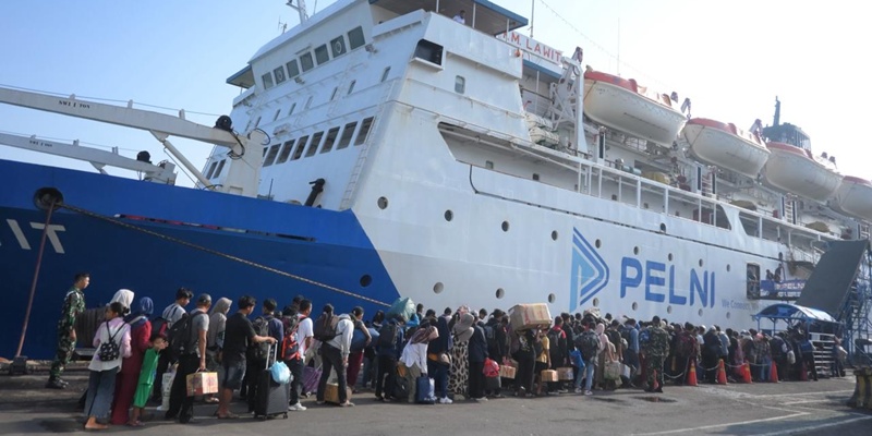 Pelni Sukses Layani 467 Ribu Penumpang Selama Arus Mudik-Balik Lebaran