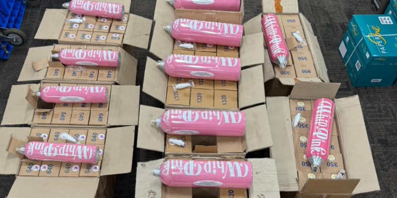Terbongkar, Bisnis Whip Pink Ilegal Raup Omzet hingga Rp7,1 Miliar