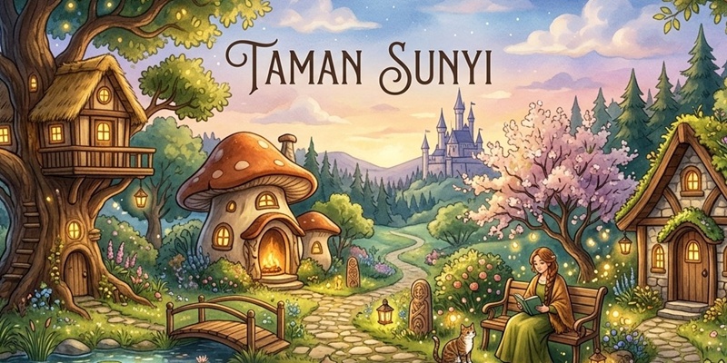Taman Sunyi: Sebuah Pembelaan atas Rumah-Rumah Fantasi