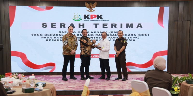KPK Serahkan Rampasan Negara Rp20,2 Miliar ke Kejagung