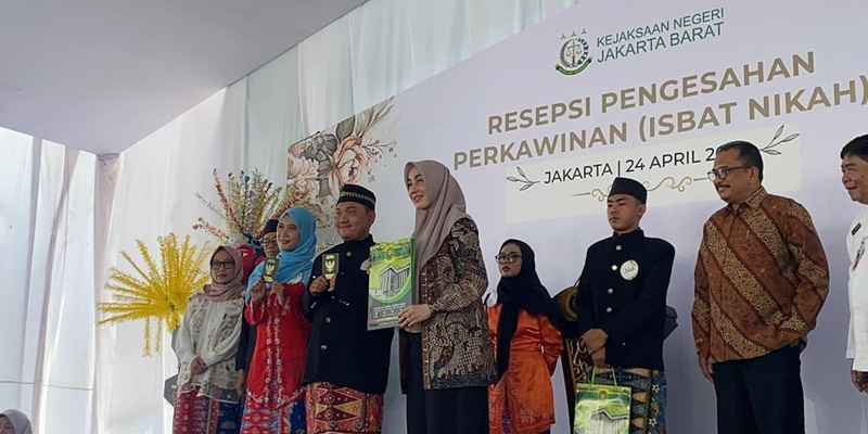 Kejari Jakbar Fasilitasi Isbat Nikah Massal bagi 26 Pasutri