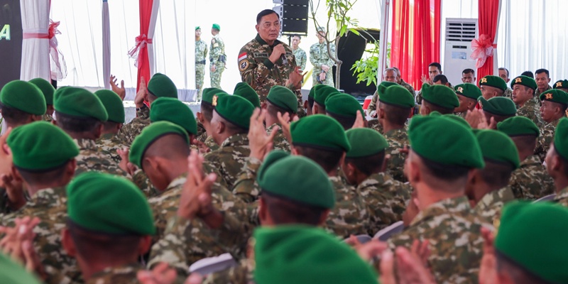 Menhan: Prajurit jadi Motor Pembangunan Selain Jaga Kedaulatan