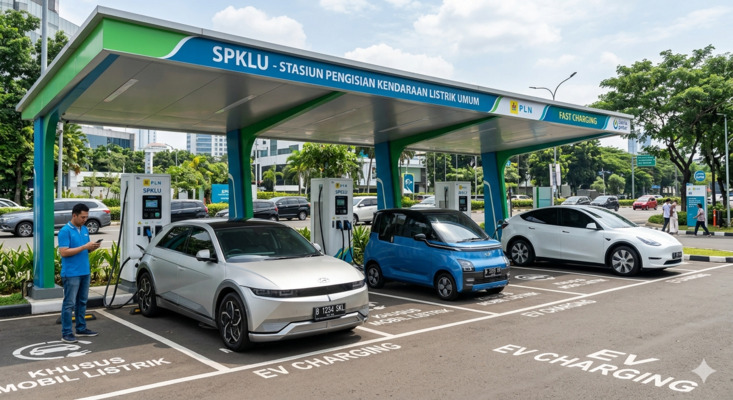 Kendaraan Listrik Tak Lagi Bebas Pajak, Ini Aturan Terbarunya