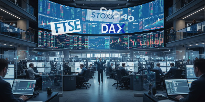 STOXX 600 Naik Tajam ke Puncak Dua Pekan, Saham Teknologi Jadi Primadona