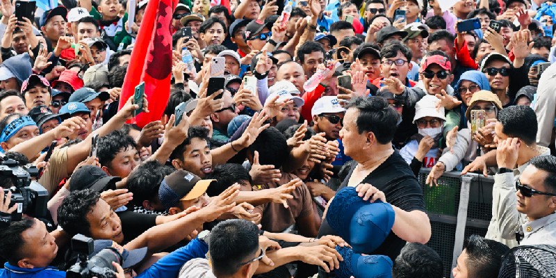 KSBSI: Prabowo Jadi Presiden Ketiga di Dunia yang Rayakan May Day Bareng Buruh