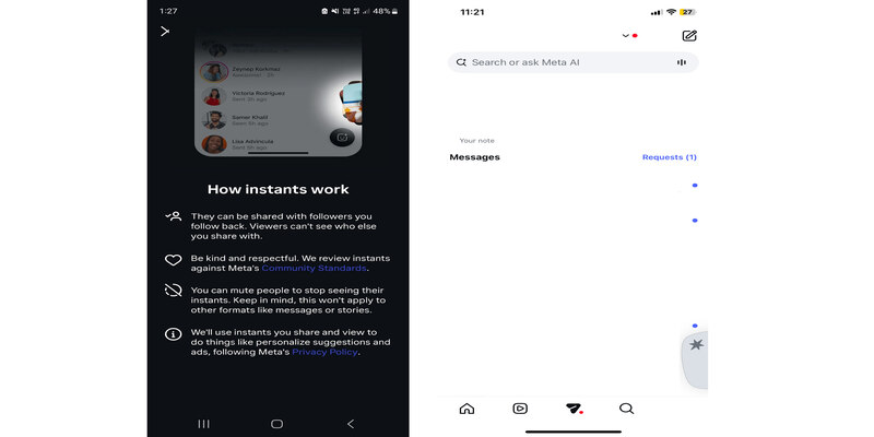 Instagram Resmi Rilis Fitur 'Instant' untuk Berbagi Momen Spontan