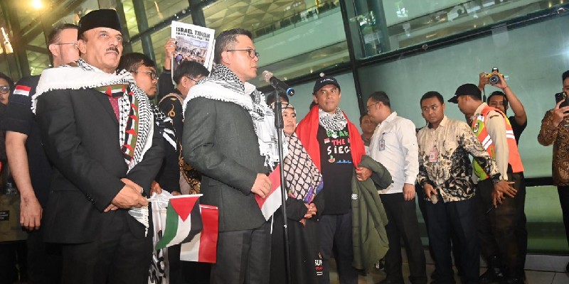Sembilan WNI Tiba di Tanah Air Usai Diculik Israel