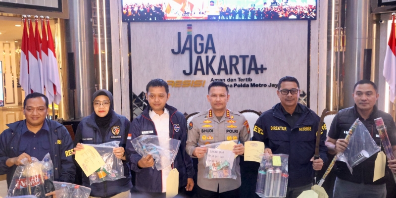 Polda Metro Tangkap 101 Orang Diduga Perusuh May Day
