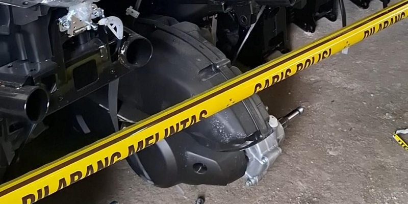 Polisi Bongkar Penadah Motor Ilegal di Jaksel, Potensi Rugikan Negara Rp177 Miliar