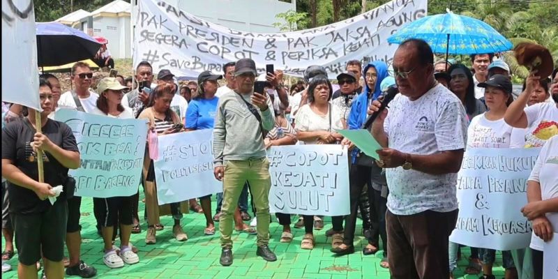Warga Sitaro Minta Proses Hukum Bupati Chyntia Kalangin Berjalan Adil