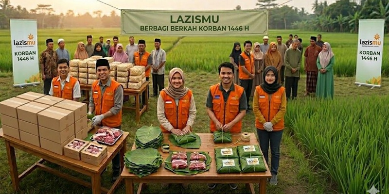 Lazismu Kupas Fikih Dam Haji: Daging Jangan Menumpuk di Satu Titik