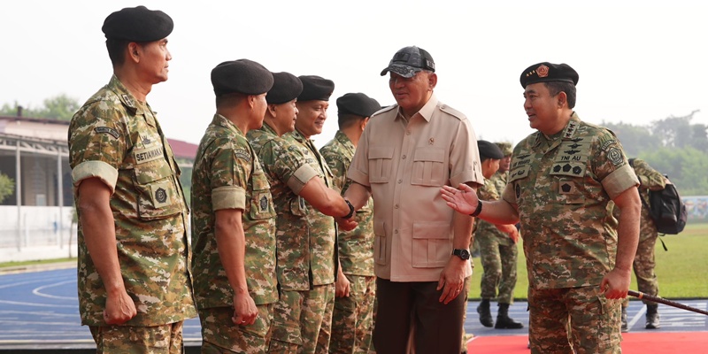 Menhan Tekankan Integrasi Trisula Nusantara kepada Perwira Siswa Sesko TNI