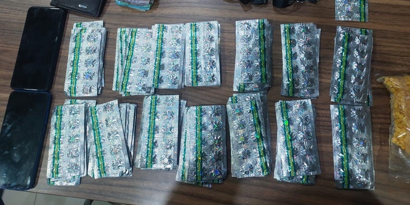 Polisi Gagalkan Peredaran 1.590 Butir Tramadol dan Hexymer