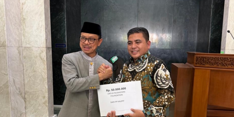 Dukung Dakwah di AS, KAUMY Salurkan Bantuan untuk Nusantara Foundation