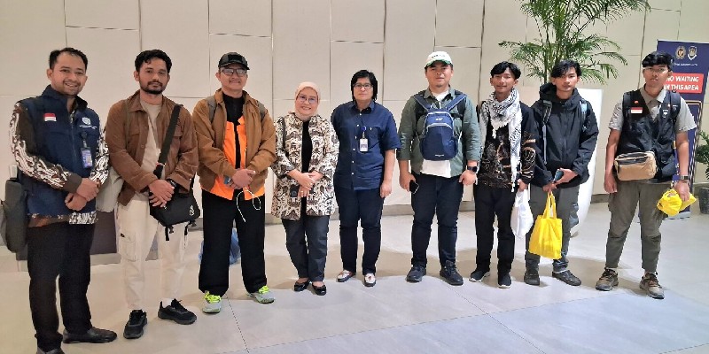 Enam Relawan WNI Global Sumud Land Convoy Dipulangkan ke Tanah Air