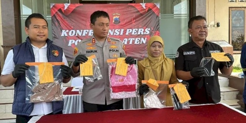 Polres Klaten Gercep Ringkus Tersangka Pencabulan Anak Tiri
