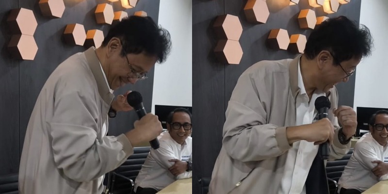 Purbaya Jawab Santai Sambil 'Geal-Geol' Isu Ambruk dan Mau Dipecat