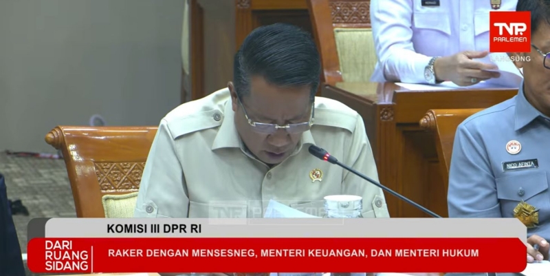 Pemerintah Titip Lima Poin ke DPR terkait RUU Polri