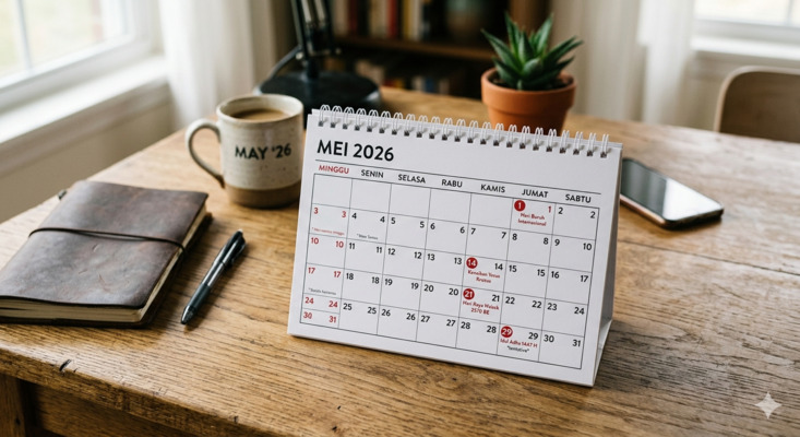 14 Mei 2026 Libur Apa? Ini Jadwal Lengkap Tanggal Merah dan Cuti Bersama