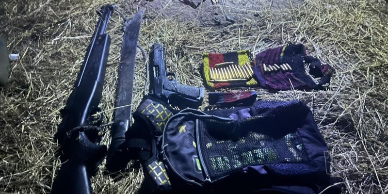 Patroli TNI Berhasil Amankan Senpi Campuran Milik Anggota OPM