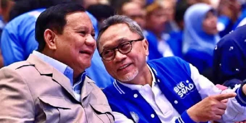 Prabowo Singgung Reshuffle Zulhas, PAN Terancam Tidak Digandeng Gerindra di 2029