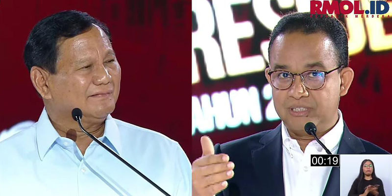 Kritikan Anies ke Prabowo Bagai Oase