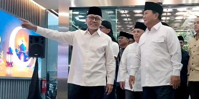 Kinerja Zulhas Bahayakan Realisasi Visi dan Misi Prabowo