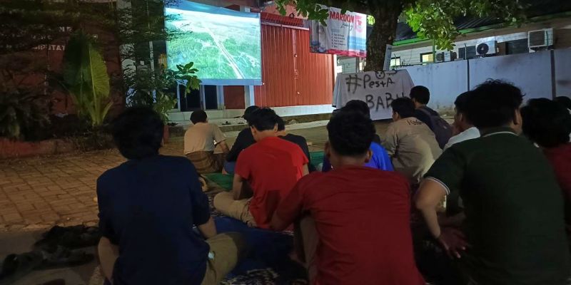 Mahasiswa Muhammadiyah dan Papua Gelar Nobar dan Diskusi Film Pesta Babi di Ciputat
