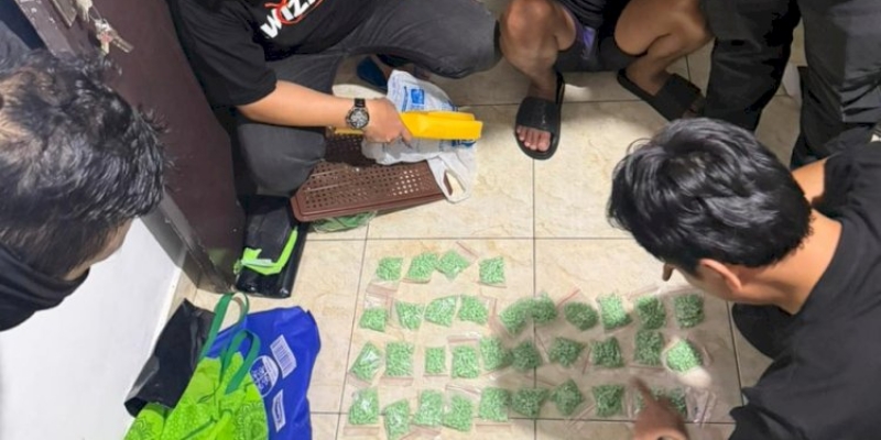 Jaringan Narkoba Sumsel-Jabar Dibongkar Polisi