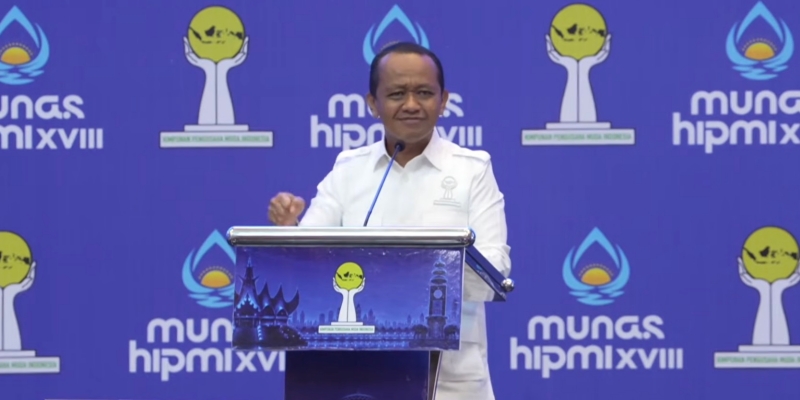 Pidato Bahlil di Depan Prabowo: Kekuasaan Itu Harus Direbut!
