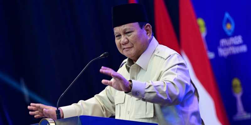 Di Munas HIPMI, Prabowo Sebut Pengusaha Indonesia Banyak Dos