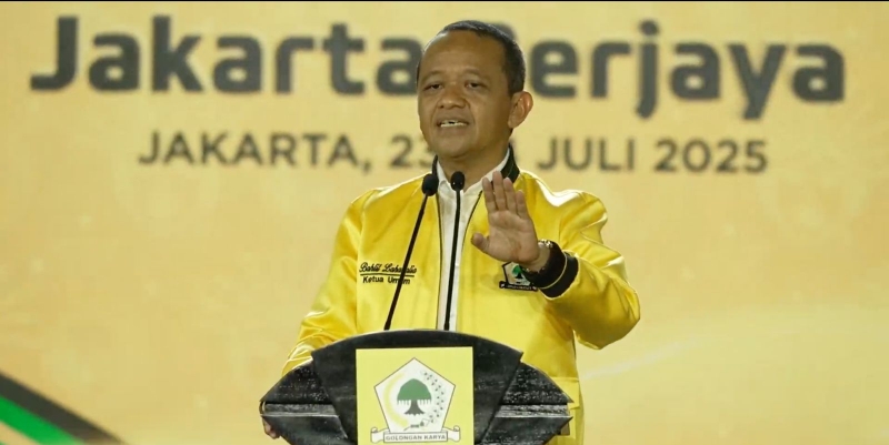 Bahlil Berpeluang Lawan Prabowo di 2029 Imbas Viral Lagu Mas