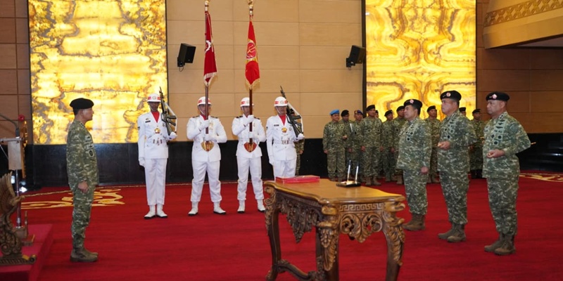 Sertijab  Dansesko TNI dan Pangkogabwilhan II Perkuat Profesionalisme